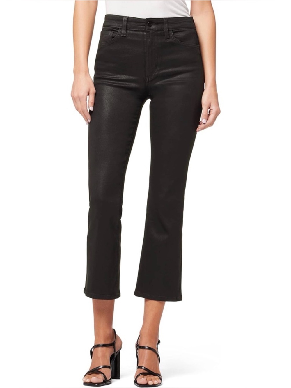 JOES’S jeans the Callie high rise cropped boot jeans black size 26